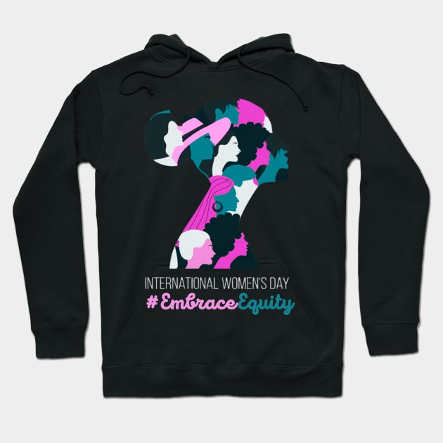 Embrace Equity International Womens Day 2023 For Women Hoodie by Adam4you